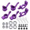 Hobbypark 102010 102011 102012 Aluminum Steering Knuckle Kit Hub Carrier Mount Set Upgrade Parts for RC Redcat Volcano EPX Monster Truck HSP