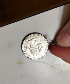 Rhodium Plated Sterling Silver Womans Tiny Skull Stud Earrings Rhodium Plated 28 61Invlwf5rL