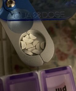 The Equadose Pill Splitter. The Best Pill Cutter Ever! Doubles as a Pill Box. Great for Pets Too! 31 61IpYugg9ZL