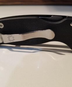 Spyderco Para 3 Signature Folding Utility Pocket Knife with 2.95" Stainless Steel Blade and G-10 Handle - Everyday Carry - PlainEdge - C223GP 47 61Iq09vMiIL