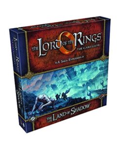 The Lord of the Rings The Card Game The Land of Shadow SAGA EXPANSION - Cooperative Adventure Game, Strategy Game, Ages 14+, 1-4 Players, 30-120 Min Playtime, Made by Fantasy Flight Games