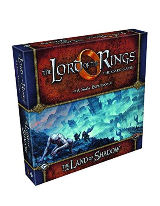 The Lord of the Rings The Card Game The Land of Shadow SAGA EXPANSION - Cooperative Adventure Game, Strategy Game, Ages 14+, 1-4 Players, 30-120 Min Playtime, Made by Fantasy Flight Games