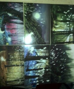 Glow In The Dark Postcards Set of 30 Woodland Animals Forest Deer Postcard Post Card Greeting Cards (Variety Pack) 38 61IrSu3x2UL