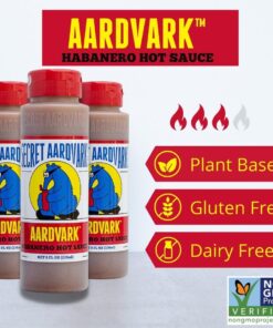 Secret Aardvark Hot Sauce Variety Pack – Drunken Jerk, Drunken Garlic, and Habanero Hot Sauce, Low Carb, Gluten-Free Hot Sauce & Marinade Gift Set – 8 fl oz 3 Pack 11 61IsPAHP1UL