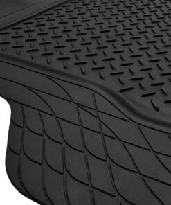 BDK-MT-785 Heavy Duty Cargo Liner Floor Mat-All Weather Trunk Protection, Trimmable to Fit & Durable HD Rubber Protection for Car SUV Sedan Auto - Black 34 61Iu2YjmcvL 2