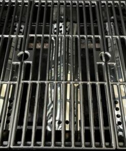 Direct store Parts DC115 Polished Porcelain Coated Cast Iron Cooking grid Replacement for Charbroil, Centro, Broil King, Costco Kirkland, K Mart, Master Chef Gas Grill 17 61IxUNX3EUL