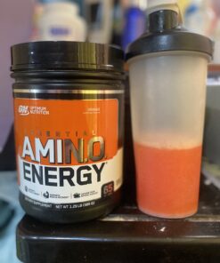 Optimum Nutrition Amino Energy - Pre Workout with Green Tea, BCAA, Amino Acids, Keto Friendly, Green Coffee Extract, Energy Powder - Watermelon, 65 Servings (Packaging May Vary) 65 Servings (Pack of 1) 25 61IyR0 nVL