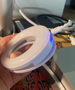 QIAYA Selfie Light Ring Lights LED Circle Light Cell Phone Laptop Camera Photography Video Lighting Clip On Rechargeable 45 61IyRNsd1iL