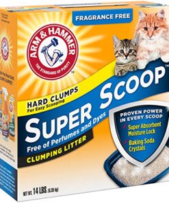 Alternative view of Arm & Hammer Super Scoop Litter, Fragrance Free,14 Lbs (Packaging May Vary)