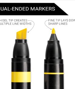 Alternative view of Prismacolor Premier Double-Ended Art Markers, Fine and Chisel Tip, Manga Colors, 12 Pack