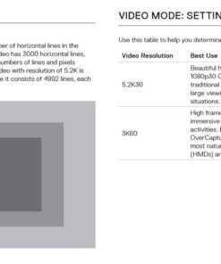 GoPro Camera Fusion - 360 Waterproof Digital VR Camera with Spherical 5.2K HD Video 18MP Photos 34 61J1YYX0XyL
