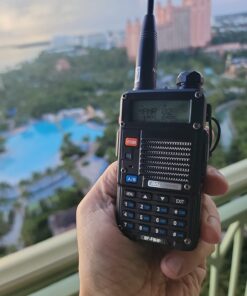 BAOFENG BF-F8HP (UV-5R 3rd Gen) 8-Watt Dual Band Two-Way Radio (136-174MHz VHF & 400-520MHz UHF) Includes Full Kit with Large Battery 30 61J1ZmMolyL