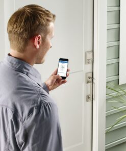 SCHLAGE Sense Smart Deadbolt with Century Trim in Satin Nickel (BE479 CEN 619) Smart Lock 22 61J261B29L