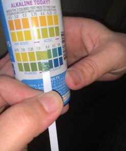 Just Fitter pH Test Strips for Testing Alkaline and Acid Levels in The Body. Track & Monitor Your pH Level Using Saliva and Urine. Get Highly Accurate Results in Seconds. 1 38 61J49pYZgoL