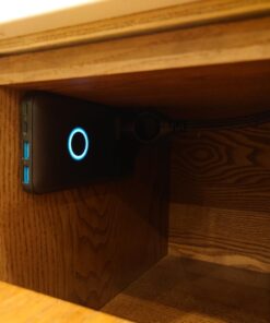 Anker 727 Charging Station (GaNPrime 100W), Compact Power Strip for Travel, Work, 5 ft Detachable Extension Cord with 2 Outlets and 4 USB Ports, for iPhone 14, Samsung, iPad, MacBook (Not a Battery) Black+Gray 27 61J4gWXqF L