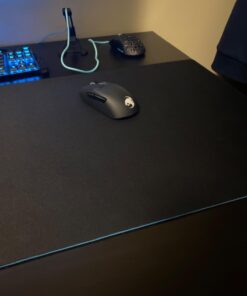 Logitech G640 Cloth Gaming Mouse Pad, Moderate surface friction, Consistent surface texture, Stable, Rollable - Black Mousepad 21 61J6Hmj1exL