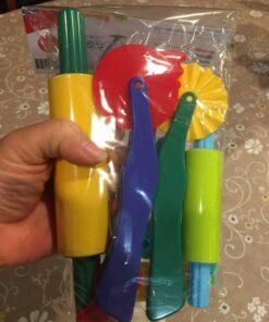 Clay and Dough Tools Six Piece Set - Ages 3 & Up DIMROM (6pcs) 6pcs 20 61J7U0mudL