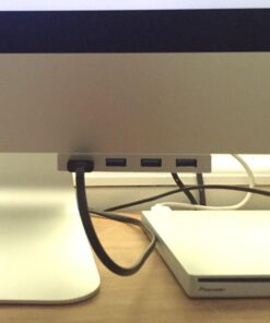 SABRENT 4-Port USB 3.0 Hub for iMac Slim Uni-Body (HB-IMCU) 4-Port for iMac 52 61J8A5YAGQL