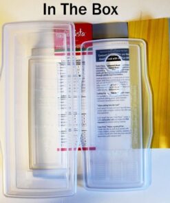 Microwave Pasta Cooker - The Original Fasta Pasta - No Mess, Sticking or Waiting For Boil 36 61J9 3xEkOL