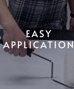 Roman 011301 PRO-838 1 gal Heavy Duty Wallpaper Adhesive, Clear 1 Gallon 26 61J96gzTu L