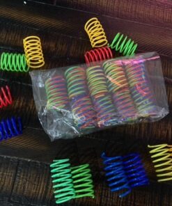SPOT Ethical Products Ethical Wide Colorful Springs Cat Toy, Medium Breeds 35 61J9R ZpsRL