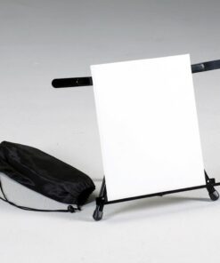 Martin Angelina Table-Top Metal Easel, 22" x 14" W x 14" D, Black, 1 Each (92-AE010) 9 61JAAICbuQL