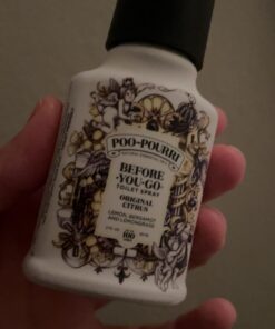 Poo-Pourri Before-You-Go Toilet Spray, Original Citrus, 2 Fl Oz - Lemon, Bergamot and Lemongrass 2 Fl Oz (Pack of 1) 22 61JAKhXwbuL