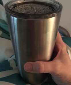 YETI Rambler Vacuum Insulated Tumbler with Lid Stainless Steel 20 Oz. 42 61JAPXnxCvL