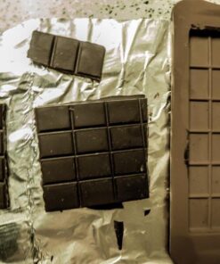 Freshware CB-607BR Silicone Break-Apart Chocolate, Protein and Energy Bar Mold Brown 18 61JBNGQLV9L