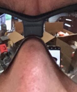 Amazon Basics Anti-Scratch Safety Glasses, UV-Resistant, Indoor/Outdoor Clear Mirror Lens, 3-Count Black & Clear 26 61JDzh50wFL