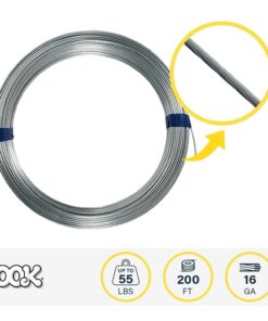 OOK 50143 Solid Utility Wire, 1 Pack, Silver 26 61JDzhDpyML