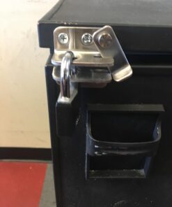 Master Lock Covered Aluminum Lock, Locker Lock with Key, Key Lock for Gym Locker, 1 Pack, 141D, Black Padlock 37 61JESobG20L