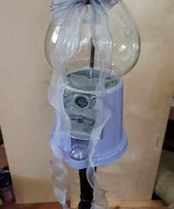 6260 Great Northern 15" Vintage Candy Gumball Machine & Bank with Stand - Everyone Loves Gumballs! Red 40 61JFCnZsM1L