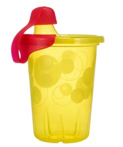 The First Years Take & Toss Spill Proof Sippy Cups - Reusable Toddler Cups - Rainbow - Kids Cups and Snap On Lids for Ages 9 Months and Up - 4 Count Classic Rainbow 35 61JFZFnhhsL 1