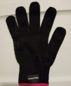 Kiloline Professional Heat Resistant Glove for Hair Styling Heat Blocking for Curling, Flat Iron and Curling Wand Suitable for Left and Right Hands 30 61JGkSOnP3L