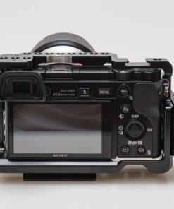 SmallRig Camera Cage only for Sony A6000 A6300 ILCE-6000 ILCE-6300 NEX7, A6000 Cage with 1/4" 3/8" Mounting Points and Built-in Cold Shoe - 1661 52 61JJgWNezL