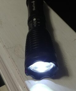 BlueFire 1200 Lumen Super Bright XM-L2 LED Handheld Flashlight with Adjustable Focus and 5 Light Modes, Outdoor LED Torch, Tactical Flashlight for Camping & Hiking 52 61JOOwNA1eL