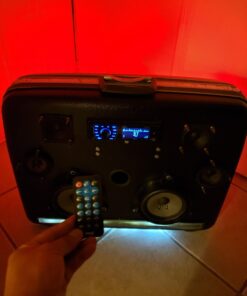 Pyle Bluetooth Marine Receiver Stereo - 12v Single DIN Style Boat In dash Radio Receiver System with Digital LCD, RCA, MP3, USB, SD, AM FM Radio - Remote Control, Wiring Harness - PLRMR27BTB (Black) 17 61JOiGfVrML