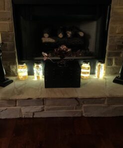 OakHaomie 6PCS 10ft(3m) LED Starry String Lights 30 Micro LEDs on Silvery Copper Wire,2pcs CR2032 Batteries Required and Included, for DIY Wedding Centerpiece Table Decorations (Warm White) Warm White 37 61JPPGEgTL