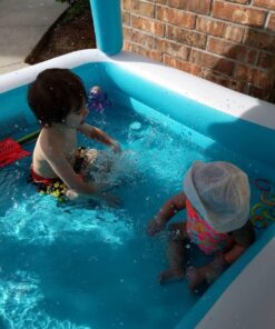 Intex Sun Shade Inflatable Pool, 62" X 62" X 48", for Ages 2+ Play Center Only 38 61JPviH2SBL