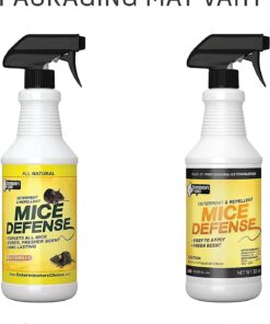Exterminators Choice Mice Defense | 32 Ounce | Mice Repellent | Easy Pest Control for Mice | Uses Peppermint Oil to Keep Them Away 14 61JQCvwiivL