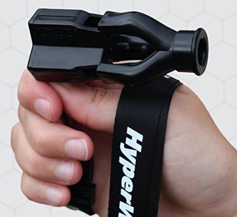 HyperWhistle The Original Worlds Loudest Whistle up to 142db Loud, Very Long Range, for Referee, Coaches, Instructors, Sports, Teachers, Life Guard, Self Defense, Survival, Emergency uses black