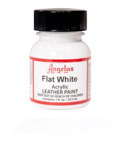 Angelus Flat White Acrylic Leather Paint 1oz 31 61JT7lQBlNL