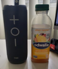 Tribit StormBox Bluetooth Speaker - 24W Portable , 360° Full Surround Sound, Enhanced Bass, Wireless Dual Pairing, IPX7 Waterproof, 20-Hour Playtime, 66ft Bluetooth Range Outdoor Speaker black 41 61JTazXeXWL