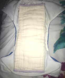 OsoCozy Better Fit Unbleached Prefold Cloth Diapers -100% Cotton, Gauze Weave, Sized for Tri Folding - Size 1 - (Infant 4x8x4 Fits 6-16 lb.) - 1 Dozen Better Fit Infant 4x8x4 (6-16 Pound) 24 61JUZ3TAgqL