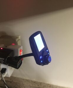 Nulaxy Wireless In-Car Bluetooth FM Transmitter Radio Adapter Car Kit W 1.8 Inch Display Supports TF/SD Card and USB Car Charger for All Smartphones Audio Players-KM18 color 27 61JVlEtEuKL