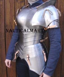 Alternative view of NauticalMart Medieval Female Fantasy Knight Armor Cuiasss Breastplate with Pauldrons