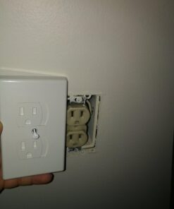 Jambini Self-Closing Outlet Covers - An Alternative To Socket Plugs - 3 pack 54 61Jc1FtMURL