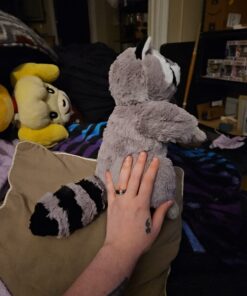 Wild Republic Raccoon Plush, Stuffed Animal, Plush Toy, Gifts for Kids, Cuddlekins 12 Inches 33 61JcKam5gLL