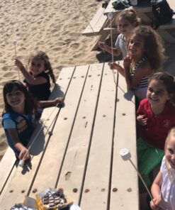 MalloMe Bamboo Skewers 30 Inch 100 pcs Marshmallow Roasting Sticks - 5mm Thick Long Wooden Heavy Duty - Hot Dog Smores Apple Candy Sticks Shish Wood Kabob Skewers for Grilling Fire Pit BBQ Appetizers 38 61Jcdn5jy7L